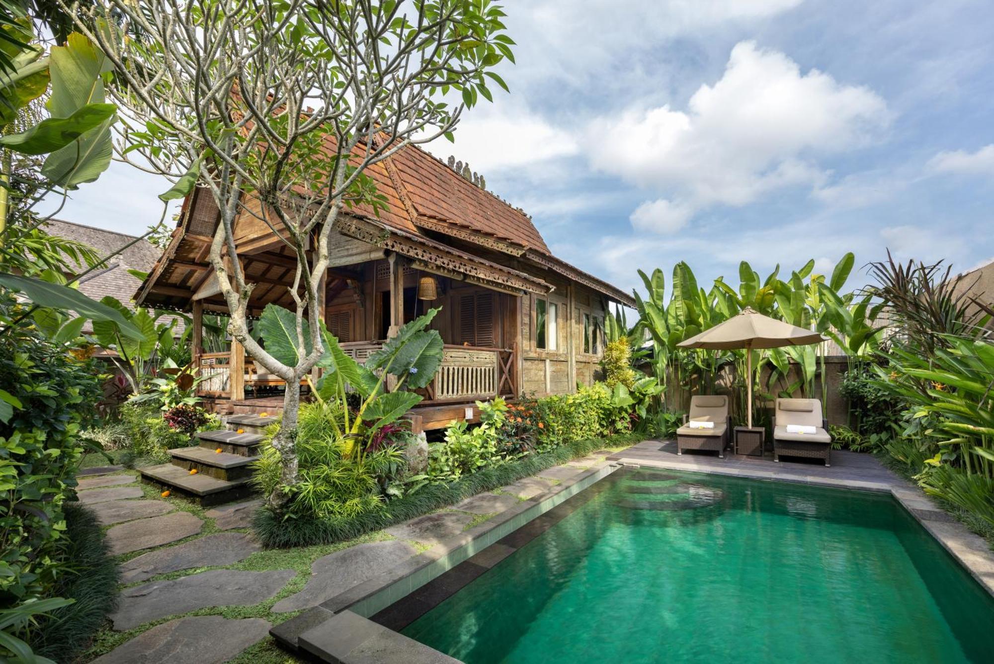 Wooden One-Bedroom Villa Private Pool Benefit