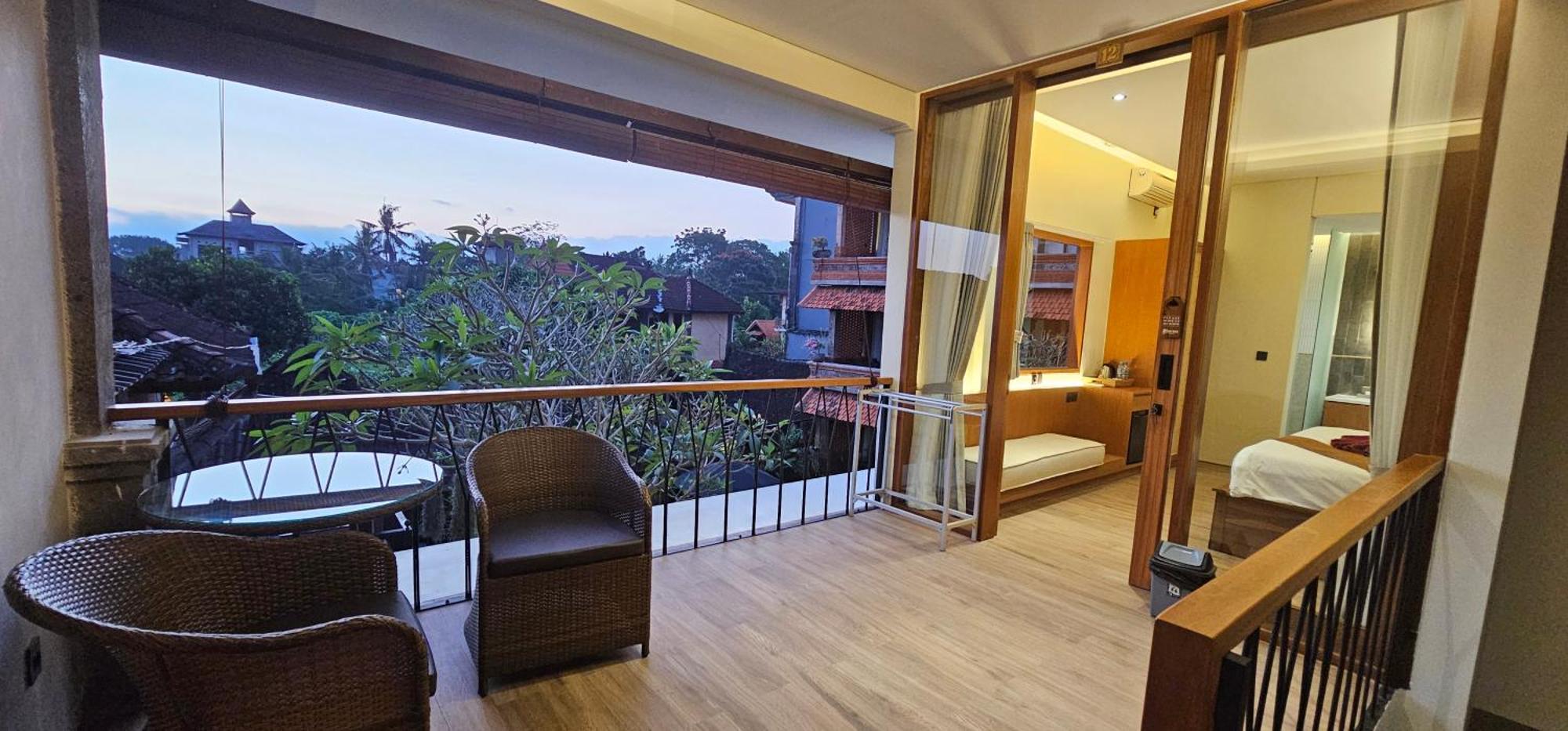 Deluxe Double room Terrace or Balcony Pool view