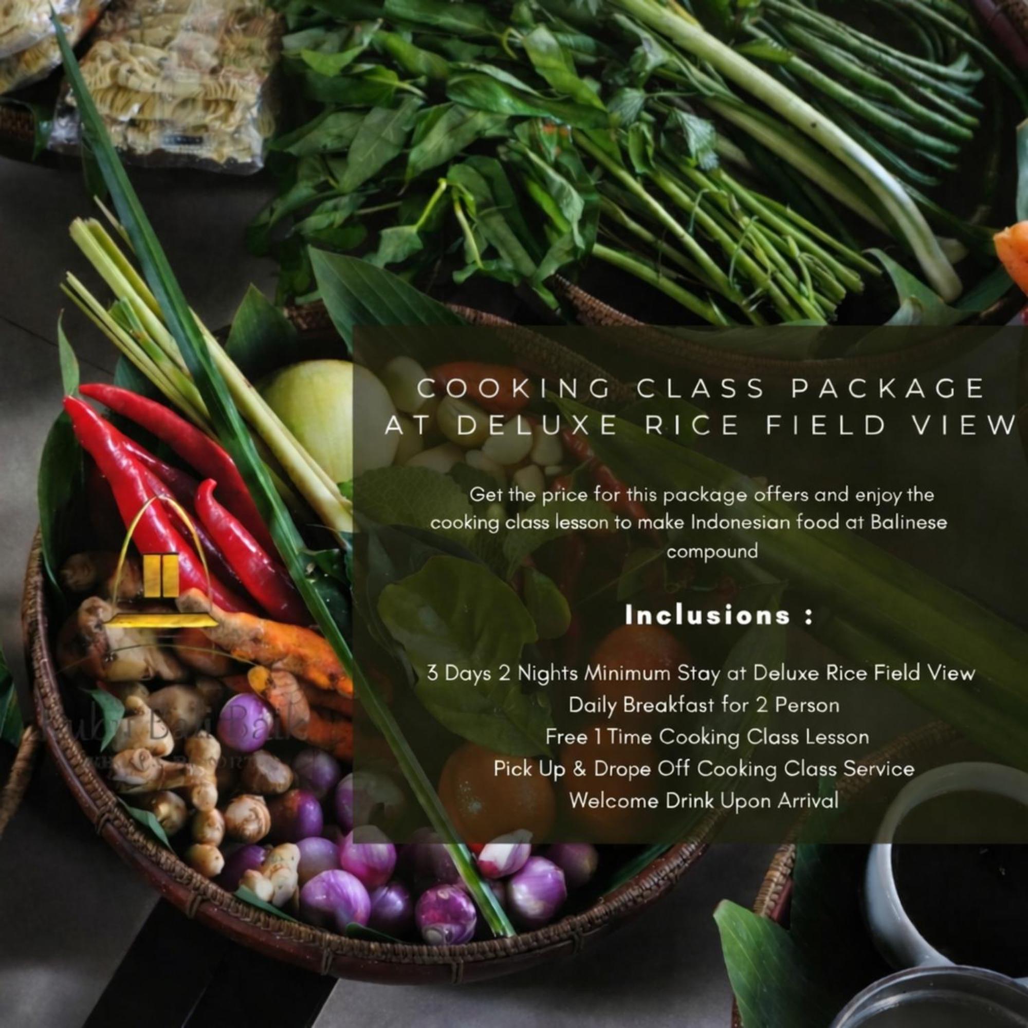 Deluxe Ricefield View Cooking Class