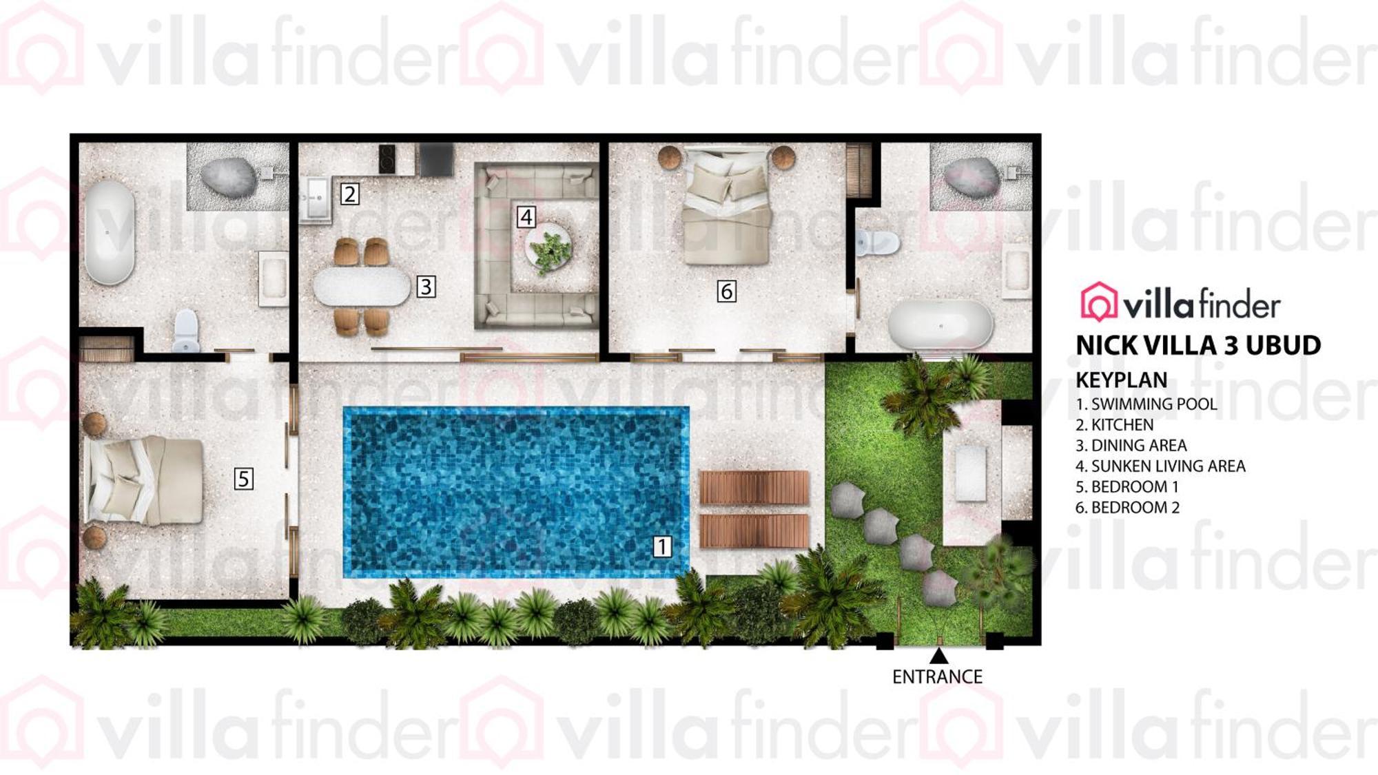 Two-Bedroom Villa