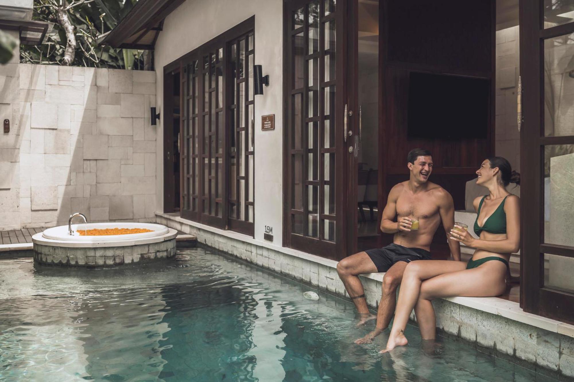 Grand One-Bedroom Rice Field View Villa with Private Pool & Jacuzzi